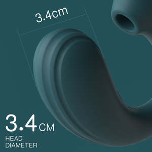 محفز دولفين قوي محفز حلمات البظر القابلة للطرد ومحفز جي سبوت 2 في 1 هزاز ألعاب جنسية للنساء - Product Image 5