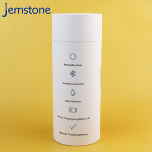 Caja de embalaje de cilindro al por mayor de China con logotipo impreso personalizado Kraft embalaje de tubo de papel personalizado - Product Image 1