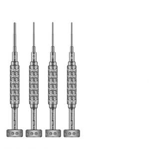 AMAOE 3D aluminium perceuse tournevis ensemble réparation électronique haute précision antirouille anti-dérapant téléphone démontage boulon pilote - Product Image 1