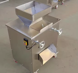 Machine à découper les légumes et les noix en acier inoxydable, moteur 1100W, rendement 200kg/h, tension 220/380V, traitement réglable en acier inoxydable - Product Image 2