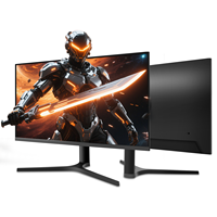 Écran d'ordinateur 23,8 pouces, 1 interface HD+1 interface DP, temps de réponse rapide de 1 ms, panneau LED IPS, 16,7 millions de couleurs, 100 % sRGB, écran LCD pour PC