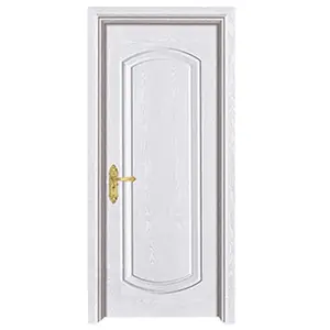 Harga masuk akal pintu kayu untuk Interior rumah untuk kantor untuk Toilet kamar mandi bangunan dapat disesuaikan
