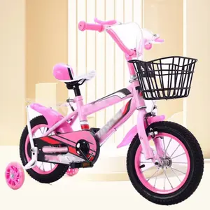 Ride On Bike Children's Bicycle Kids Balance Bike 12 14 16 18 Inch Girls Toddler Kid's Bicycle With Basket And Training Wheels
