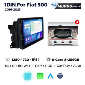 MEKEDE MS New Android 12 Car DVD Touch Screen ip QLED 2K schermo Wireless <span class=keywords><strong>Auto</strong></span>-player per 1 Din <span class=keywords><strong>Fiat</strong></span> <span class=keywords><strong>500L</strong></span> - Product Image 4