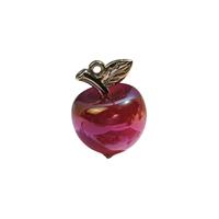 Acryl UV Jelly Rood Groen Appel Glitter Hars Fruit Hangertje Ketting Charms