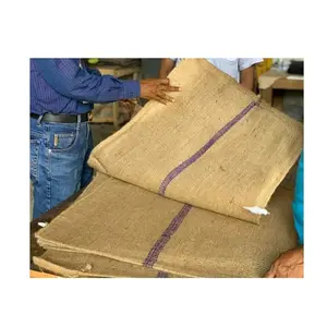 Wholesale Price Agriculture Burlap Sack 100KG Jute Coffee Sacks Natural Jute Sack Bag Supplier From Bangladeshi Supplier