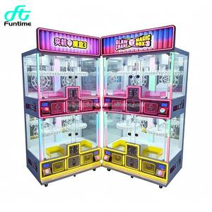 เครื่องเกมหยอดเหรียญ Funtime 4 Players Magic Box 3 ตู้คีบตุ๊กตา ของรางวัล - Product Image 1
