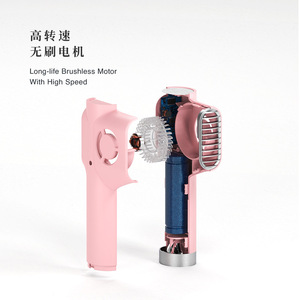 <b>Handheld</b> <b>Fan</b> With Light Usb Rechargeable Portable For Outdoor Travel Student Dorm Office - Product Image 1
