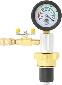 Coolant System Vacuum Refill Kit with 3 Adapters <strong>Radiator</strong> Air <strong>Bleeding</strong> <strong>Tool</strong> for Car Cooling Service - Product Image 2