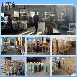 Modelos explosivos LEDA, decoración de silla dorada de grano de madera maciza para bodas, eventos, fiestas, sillas de Hotel - Product Image 4