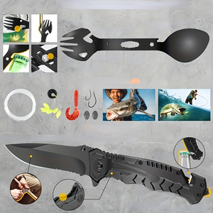 <span class=keywords><strong>Kit</strong></span> de survie de l'<span class=keywords><strong>aventurier</strong></span>: outil de survie 34-en-1 pour le camping, la randonnée et l'exploration-grand cadeau de vacances pour papa mari petit ami - Product Image 6