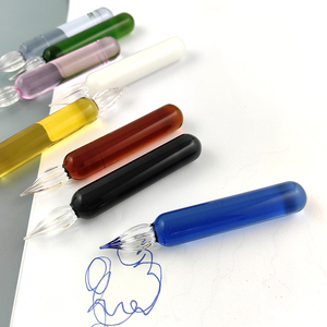 Mini Gadget Carino Penna di Cristallo di Cristallo Regali di Fede Regali di Natale Goccia di Vetro a Goccia Penna per Bambini Calligrafia - Product Image 4