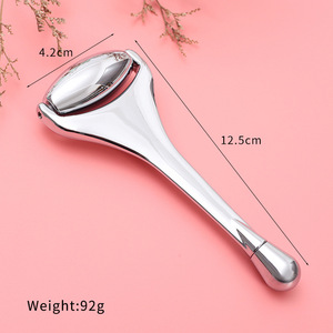Rodillo Facial de Acero Inoxidable de Una Sola Cabeza, Rodillo de Metal para Enfriar el Rostro, Levantamiento de Ojos, Anti-Hinchazón, Herramienta de Masaje para el Cuidado de la Piel - Product Image 1