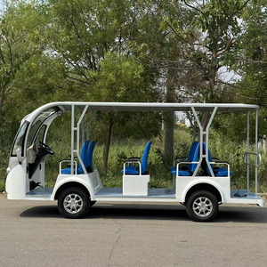 Minibús Eléctrico Turístico de Pasajeros, Modelo Abierto, Clásico, Tipo Minibús Escolar, Vehículo en Venta - Product Image 2