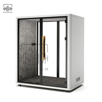 Cabine téléphonique portable Hansom Cabine téléphonique acoustique silencieuse de bureau Cabine téléphonique intérieure à nacelle de travail unique