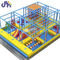 Domerry Équipement de terrain de jeu intérieur personnalisé Ensemble de parc d'aventure intérieur pour enfants Ensemble de jeu interactif pour le plaisir