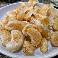 Makanan ringan jeruk kering harga pembekuan manis buah kering renyah