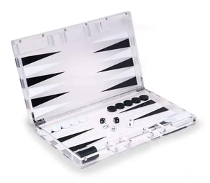Luxury 3d Chess <strong>Board</strong> Game Set Acrylic <strong>Backgammon</strong> Game Professional Factory Custom <strong>Backgammon</strong> <strong>Board</strong> Set - Product Image 1