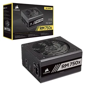 CORSAIR RMx श्रृंखला RM750x 750W ATX12V 80 प्लस सोने प्रमाणित पूर्ण मॉड्यूलर बिजली की आपूर्ति समर्थन RTX 3060 3070 3080 3090 तिवारी