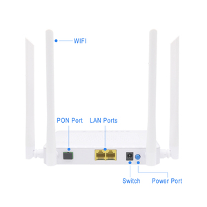 Wolck băng tần kép 2.4G + 5.8G wifi5 AC1200 onu vsol cdata chế độ kép 2ge 4ge Wifi xpon onu - Product Image 2