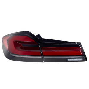 Nouveau feu arrière LED noir LCI pour BMW Série 5 G38 (2018-2020) et G30 (2021) – Lampe arrière 12V avec lentille WH-158 (18') - Product Image 1