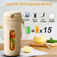 Tendance nouveau broyeur de fruits mélangeur Mini presse-agrumes bouteille électrique Rechargeable extracteur de jus intelligent presse-agrumes tasse Portable mélangeur