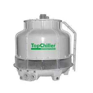 Low Noise 100 Ton Industrial Cooling Tower Open Type Round Water Cooling Tower Factory