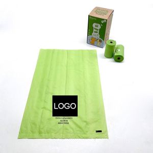 Biodegradable PLA+PBAT <b>Compostable</b> Dog Poop Pickup Bag with Customizable logo - Product Image 1
