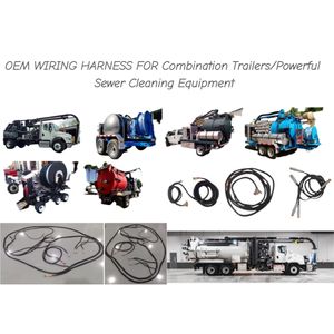 Arnés de Cableado ODM OEM de Fábrica para Remolques Combinados/Equipos Potentes de Limpieza de Alcantarillado 14/12/10AWG - Product Image 1