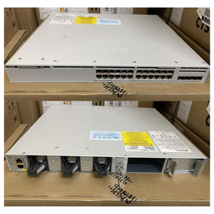 สวิตช์เครือข่ายแบบจัดการได้ รุ่น C9300-24T-4X-E แบบต่อพ่วงได้ 24 พอร์ต Gigabit พร้อมพอร์ต Uplink 4 ช่อง 10GbE รับประกัน 1 ปี รองรับ QoS - Product Image 1