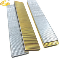 Agrafes de la série Crown 90 en acier galvanisé et inoxydable