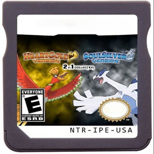 Tarjeta de juego de consola USA 3DS para Pokemon Gold Silver Platinum Diamond Pearl versión hecha de plástico para consola NDS/NDSL - Product Image 4