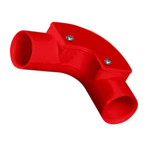 Accessoires coudés d'inspection en PVC rouge pour conduites rigides, norme BS EN 61386 22 2004 A11 2010, de 20 mm à 32 mm - Product Image 4