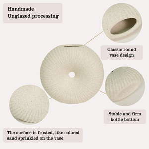 Décor de ferme moderne Vases sur pied en porcelaine <span class=keywords><strong>Vase</strong></span> <span class=keywords><strong>à</strong></span> fleurs <span class=keywords><strong>au</strong></span> <span class=keywords><strong>sol</strong></span> <span class=keywords><strong>Grand</strong></span> <span class=keywords><strong>vase</strong></span> en céramique pour le salon - Product Image 3