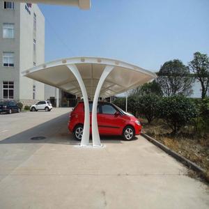 Structure de protection automobile à membrane personnalisée, abri de voiture à structure tendue, structure d'ombrage pour parking commercial - Product Image 4