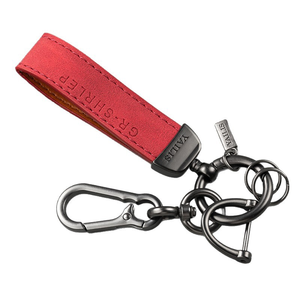 Cá nhân kỷ niệm da Keychain với Laser khắc dấu ngoặc kép & ngày - Product Image 3
