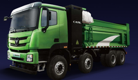Camión Volquete Eléctrico Nuevo FOTON Auman 8X4, Transmisión Automática, Cámara Trasera, Caja de Carga Grande (Capacidad de Carga de 1-10t), 1 Año de Garantía