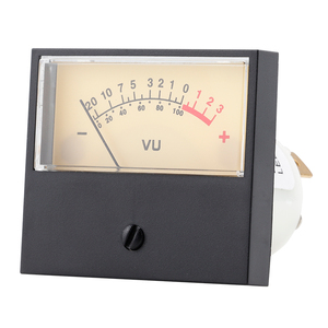 Amplificador de medidor de nivel de audio de panel DB analógico al por mayor mezclador LED vintage de gran tamaño con 1 año de garantía medidor de Metro Vu - Product Image 1