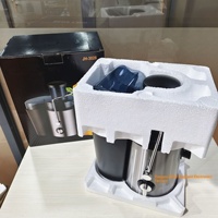 Mixeur Électrique Multifonction à Double Bol avec Bouton Poussoir, Robot Culinaire Domestique avec Fonction Broyage pour Jus, Aliments et Lait
