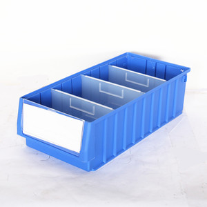 Nhà kho dọc tự động băng chuyền lưu trữ các bộ phận Kệ bin & hộp vuông tiêm PP nhựa Stackable được sử dụng trong lưu trữ - Product Image 2