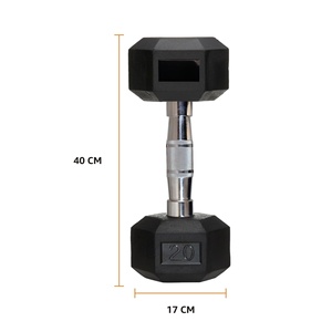 Cheap Rubber <b>Hex</b> <b>Dumbbells</b> Gym Equipment Free Weights Adjustable <b>Dumbbell</b> <b>Sets</b> - Product Image 2