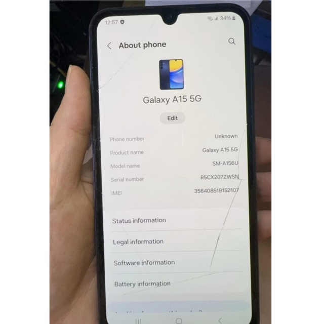 For Mobile Phones 5G Second Hand Low Price A15 Cheap Unlocked Wholesale