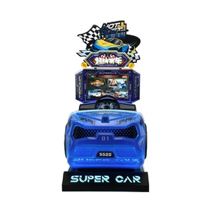 เครื่องจำลองการแข่งรถแบบหยอดเหรียญยอดนิยม คอนโซลเกมแข่งรถของศูนย์รวมความบันเทิงอาร์เคดยอดนิยม - Product Image 3