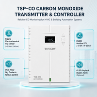 Transmitter Karbon Monoksida RS485 Modbus dengan Layar OLED & Alarm Opsional