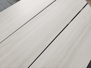 Carreaux de sol en porcelaine rustiques effet <span class=keywords><strong>bois</strong></span> moderne 200x1000, <span class=keywords><strong>blanc</strong></span> crème, toucher naturel, surface mate, antidérapants, isolation thermique, pour intérieur - Product Image 2