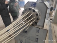Ligne de fabrication de granulés d'acier inoxydable d'extrudeuse de pâtes Macaroni à haute efficacité