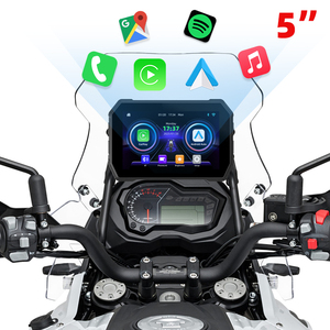 Ekiy 5 inch xe máy Carplay màn hình không dây Carplay <span class=keywords><strong>Android</strong></span> tự động hiển thị xe máy GPS màn hình cho xe máy - Product Image 1