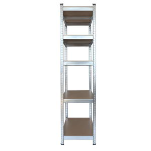 5 Layer Boltless Shelving Rack Heavy Duty Storage <b>Shelf</b> Industrial <b>Metal</b> Garage Racking <b>Unit</b> - Product Image 2