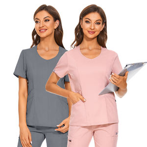 Uniformes de enfermera de <span class=keywords><strong>manga</strong></span> larga, camiseta elástica, <span class=keywords><strong>2022</strong></span> - Product Image 5