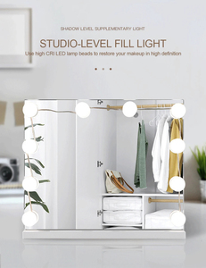 Productos para el Hogar Inteligente, Espejo de Vanidad con Luz de Relleno, Luminosidad Ajustable, 3 Colores, Bombillas LED USB de Pared, Cadena de Luces para Todos los Espacios, 3 Colores - Product Image 2